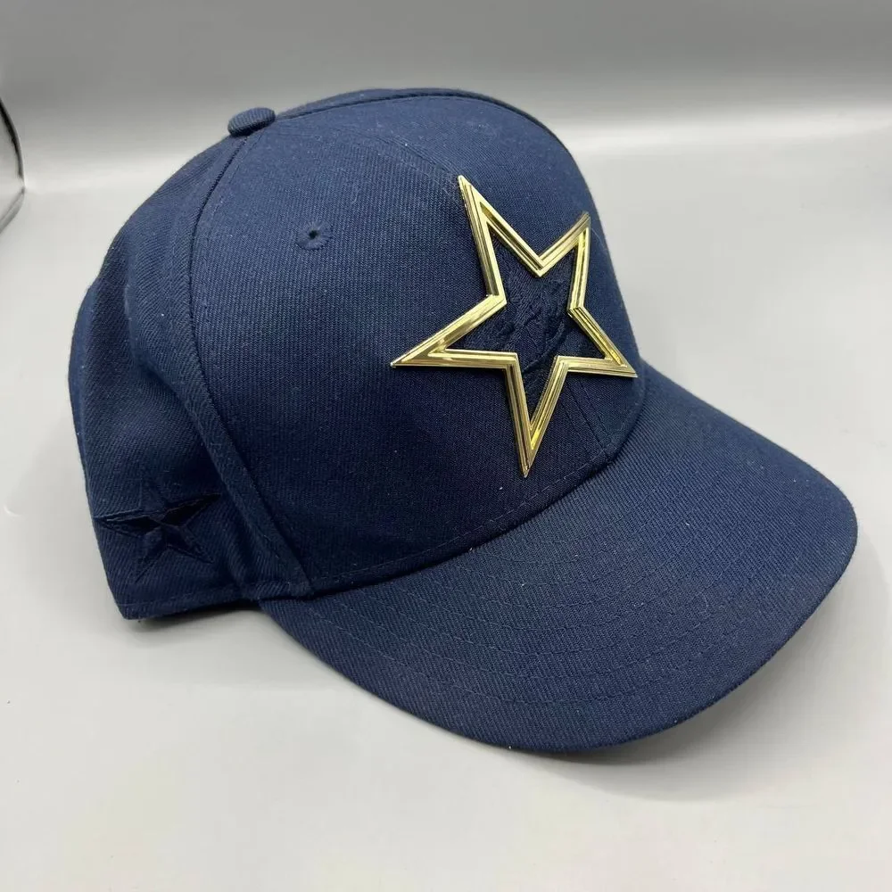 Dallas Cowboys Hat Men Blue Gray 9Fifty New Era NFL Snap‎ Back Cap
